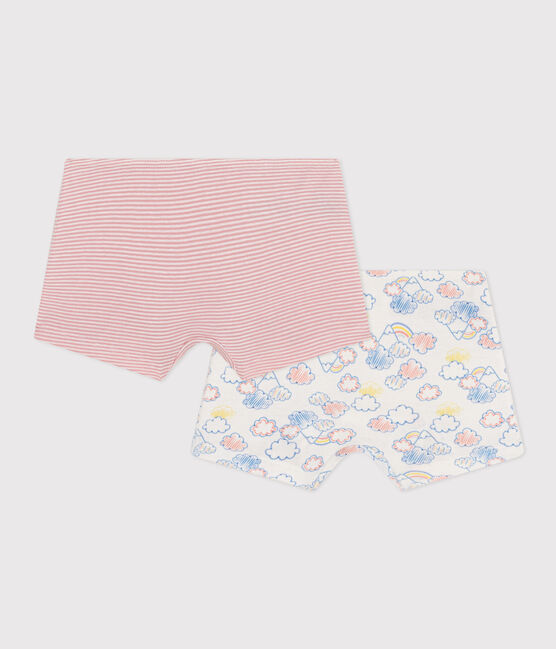 2er-Set Regenbogen-Shortys für Kinder aus Baumwolle variante 1