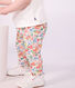 Baby-Leggings aus Baumwolle mit Blumenmuster