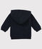 Baby-Sweatshirt aus Polar-Fleece blau ABYSSE