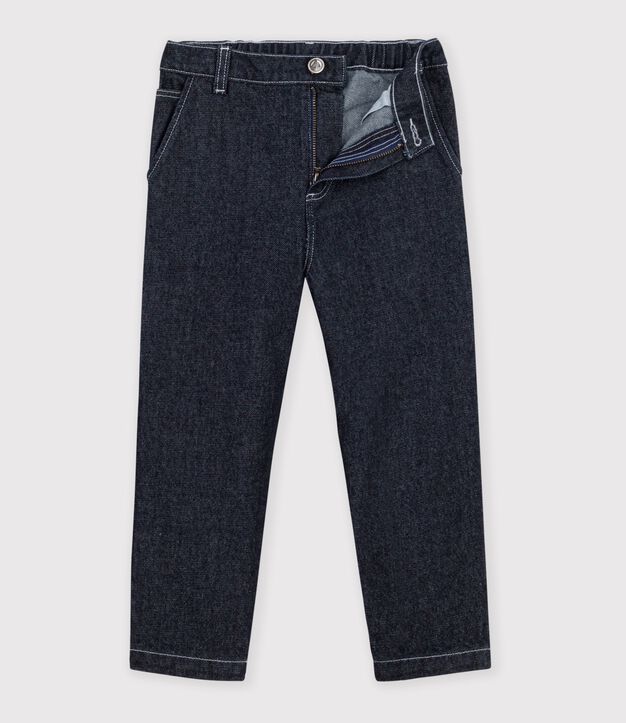 Kinder Carpenter-Hose aus Denim DENIM BRUT FONCE