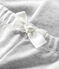 Baby-Hose aus Bio-Molton. grau BELUGA CHINE