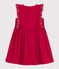 Ärmelloses Kinder-Kleid aus Baumwolle rot TERKUIT