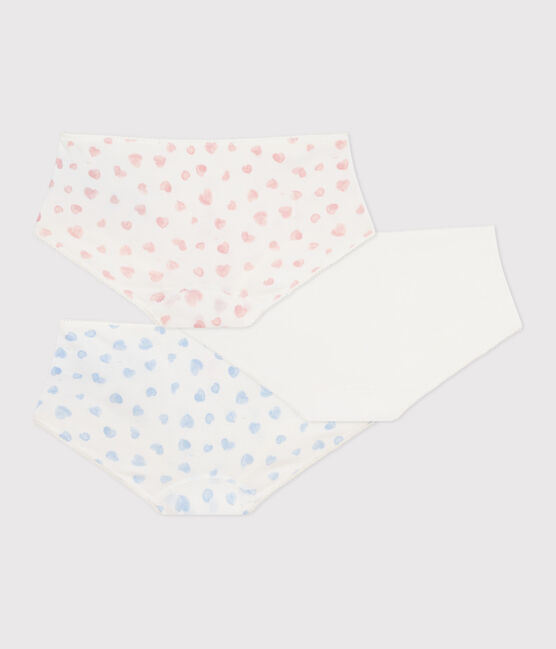 Set Kinder-Shortys aus Baumwolle mit Herzmotiv variante 1