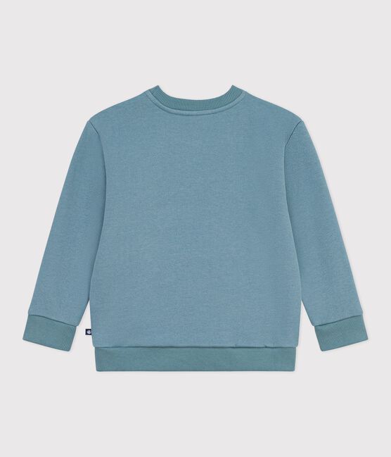 Kinder-Sweatshirt aus Baumwolle mit Motiv blau GOBELIN