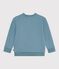Kinder-Sweatshirt aus Baumwolle mit Motiv blau GOBELIN