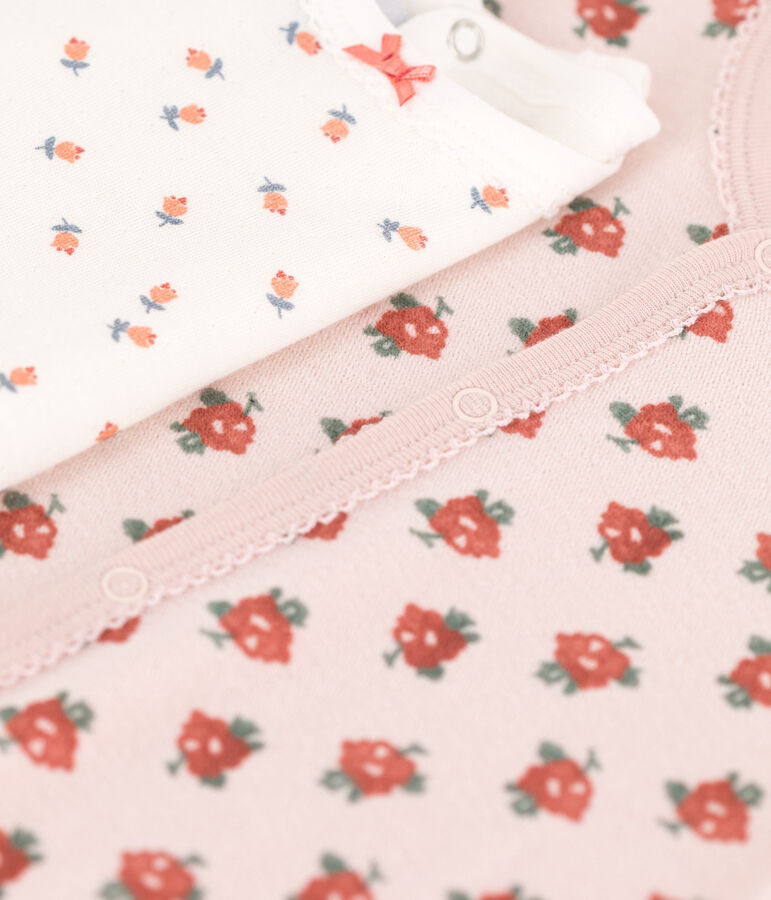 2er-Set Strampler vielfarbig