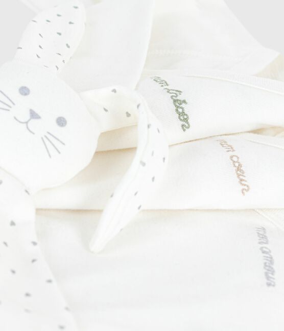 Newborn-Geschenkset aus bestickter Baumwolle variante 1