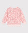 Kinder-Sweatshirt aus bedruckter Baumwolle rosa FLEUR/ SPI