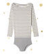 Langarm Body Damen Petit bateau x Marie-Agnès Gillot