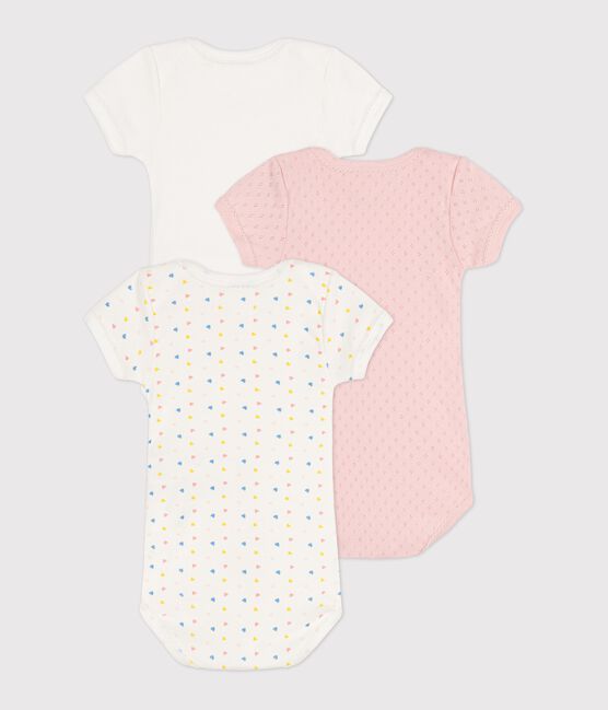 3er-Set kurz&auml;rmelige Bodys aus Baumwolle variante 1