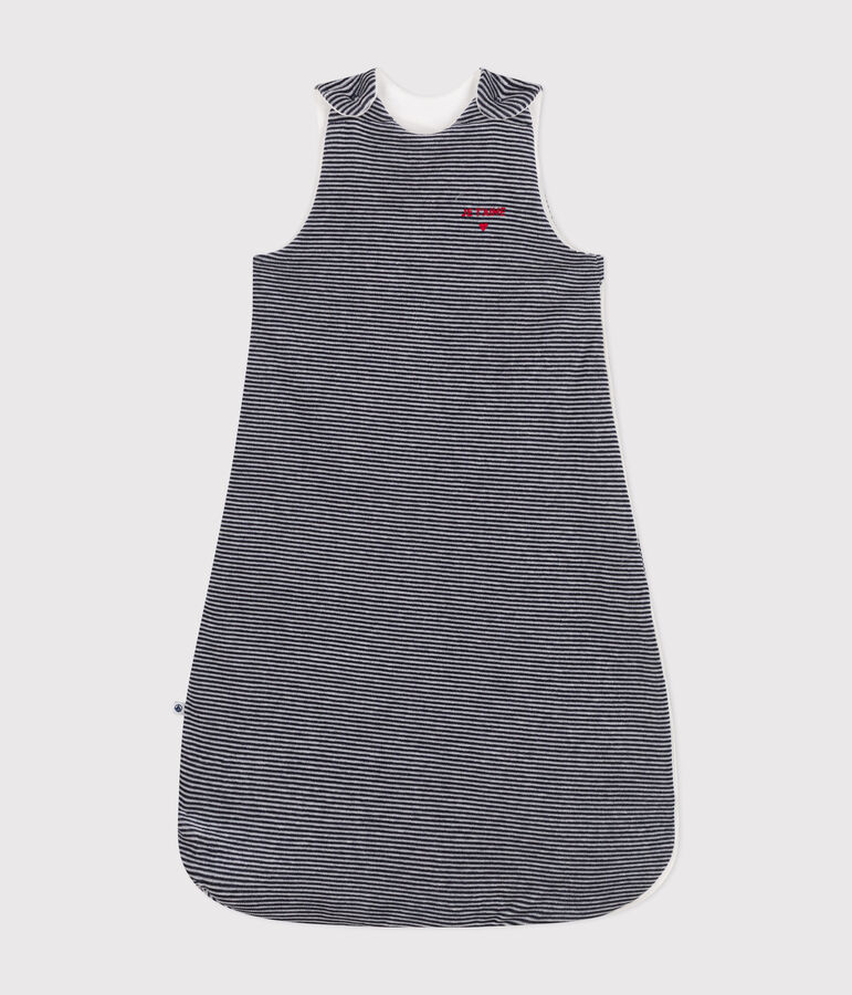 Baby-Schlafsack aus Nicki TOG-Wert 2,5 blau SMOKING/weiss MARSHMALLOW