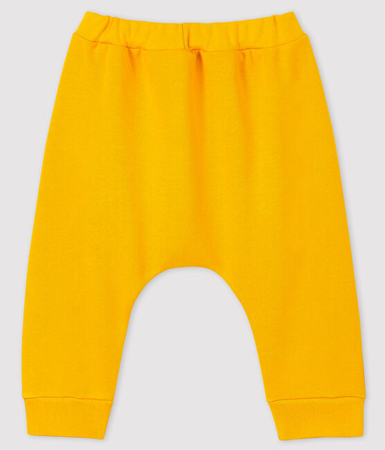 Fleece-Hose für Baby Jungen/Mädchen gelb BOUDOR