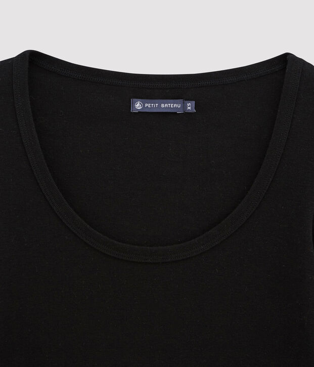 Damen-T-Shirt schwarz