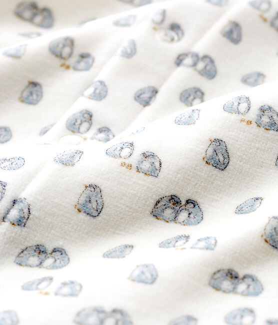 Baby-Bodyjama aus Nicki für Jungen weiss MARSHMALLOW/weiss MULTICO