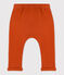 Babyhose aus dickem Jersey braun RUSTY