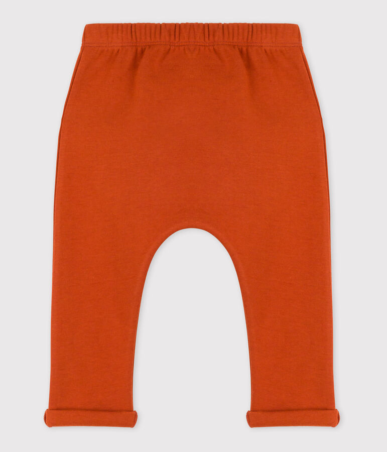 Babyhose aus dickem Jersey braun