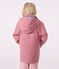 Klassische Kinder-Regenjacke für Mädchen und Jungen rosa ROSEWOOD