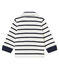 Baby Jungen Polohemd mit Marinestreifen weiss MARSHMALLOW/blau SMOKING