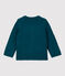 Baby-Cardigan aus Wolle und Baumwolle. grün PINEDE