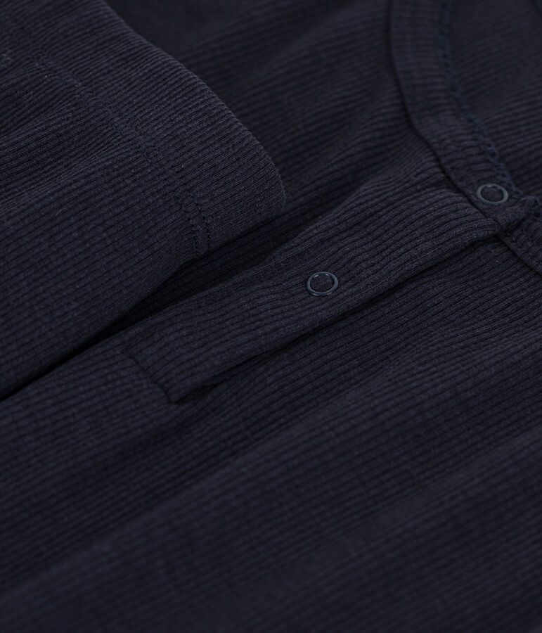 Kurzpyjama mit Spaghetti-Top aus Baumwolle und Lyocell f&uuml;r Damen blau