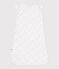 Babyschlafsack aus Nicki mit Blumenmotiv TOG-Wert 3 weiss MARSHMALLOW/weiss MULTICO