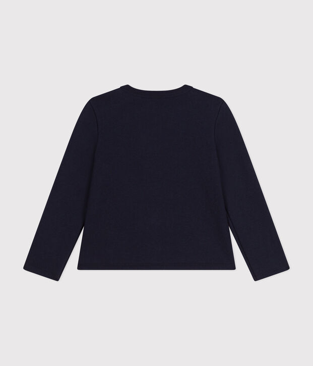 Kinder-Cardigan aus Molton f&uuml;r M&auml;dchen SMOKING