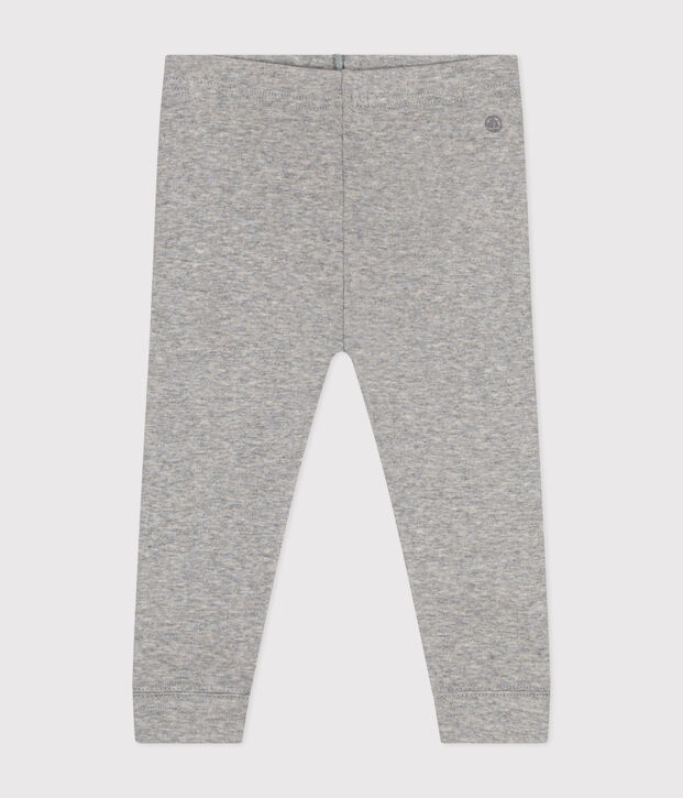 Baby-Leggings aus Baumwolle grau