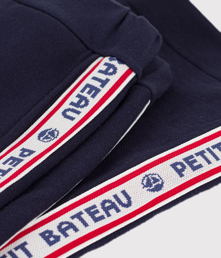 Kinder-Jogginghose aus Baumwolle blau SMOKING