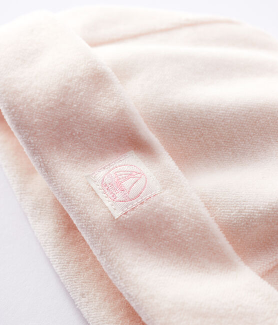 Baby-Mütze aus Bio-Baumwollnicki rosa FLEUR