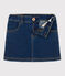 Gerade geschnittener Kinderrock aus Denim für Mädchen blau DENIM BRUT
