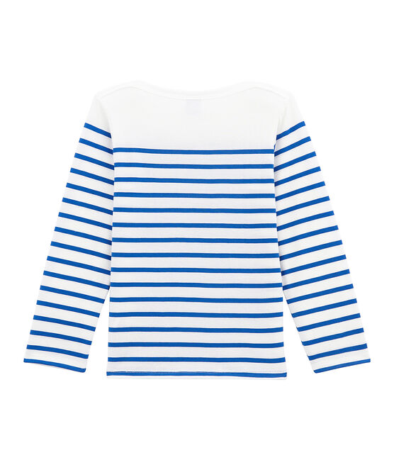 Kreative Kinder Jungen Marinière weiss MARSHMALLOW/blau PERSE
