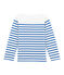 Kreative Kinder Jungen Marinière weiss MARSHMALLOW/blau PERSE