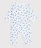 Dors bien sans pied en coton weiss/blau/vielfarbig