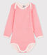 Langärmliger Baby-Body für Mädchen
