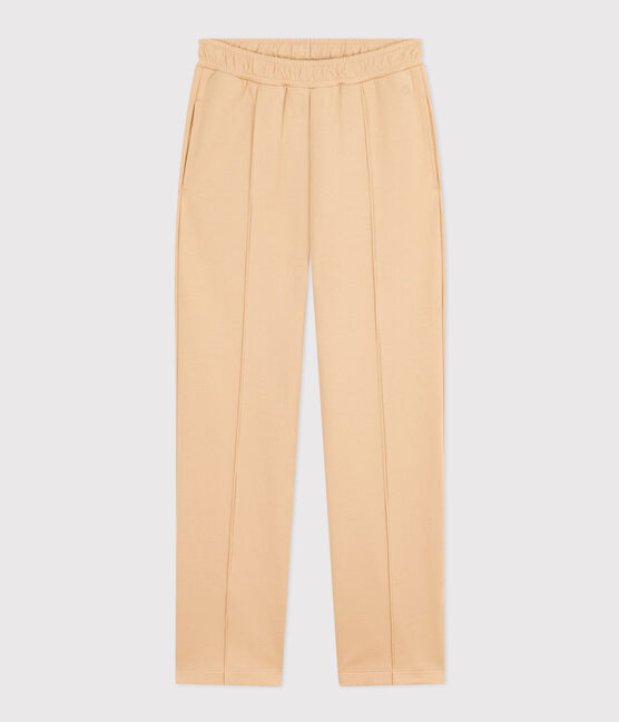 Damenhose aus Baumwolle  beige FACILE
