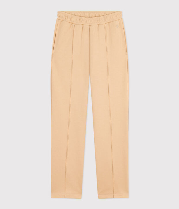 Damenhose aus Baumwolle beige