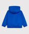 Kinder-Jacke aus einfarbigem PU blau PERSE