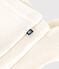 Baby-Hose aus Woll- und Baumwollstrick weiss MARSHMALLOW