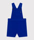Kurze Baby-Latzhose aus Serge