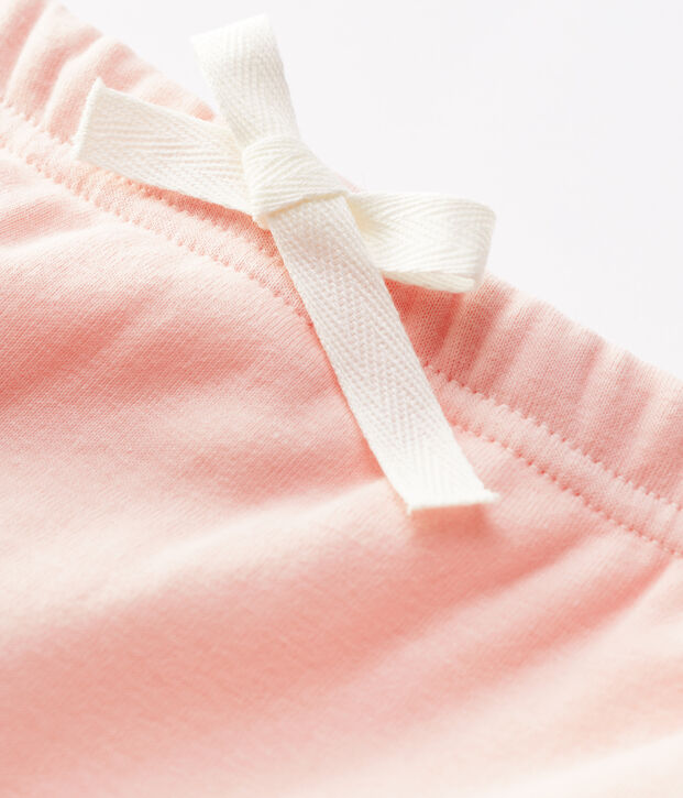 Baby-Hose aus Bio-Baumwolle rosa