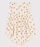 Babykleid mit Bloomers aus bedruckter Baumwollgaze weiss AVALANCHE/ MULTICO