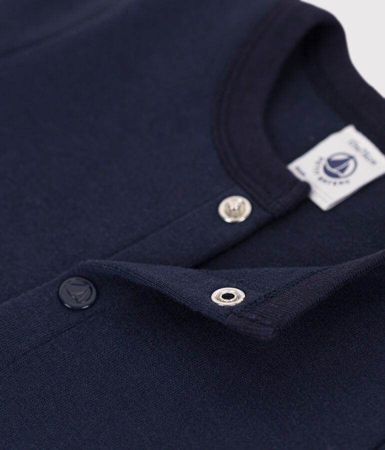 Baby-Cardigan aus dichtem Jersey blau