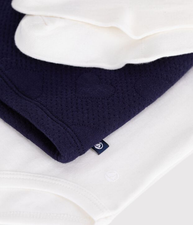 Baby-Geschenkset aus Baumwolle: Kleid, Body und Strumpfhose vielfarbig