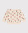 Baby-Sweatshirt aus Molton weiss AVALANCHE/ MULTICO