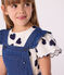 Kinder-Latzkleid aus Denim blau DENIM MOYEN