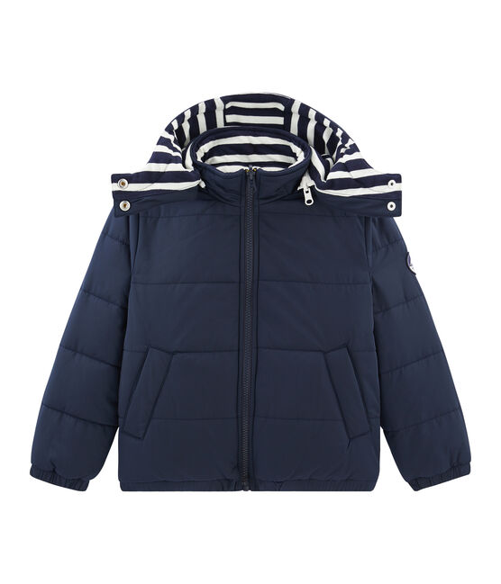Wattierte Kinder-Jacke blau SMOKING
