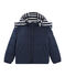Wattierte Kinder-Jacke blau SMOKING