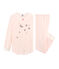 Pyjama für kleine Mädchen weiss MARSHMALLOW/rosa ROSAKO