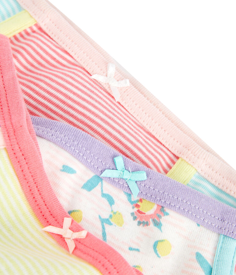 Trio H&ouml;schen mit hoher Taille f&uuml;r kleine M&auml;dchen variante 1