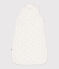 Babyschlafsack aus bedruckter Baumwolle, TOG 1,5 weiss MARSHMALLOW/blau ALASKA